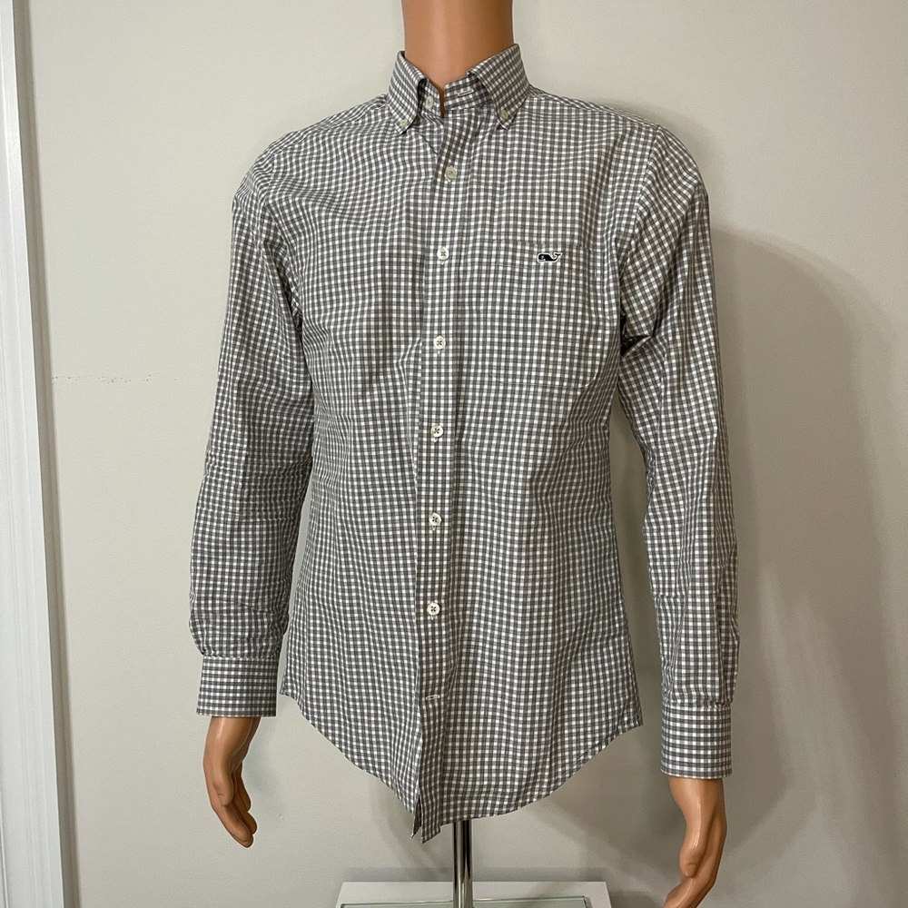 Vineyard Vines Slim Fit Tucker Shirt sz S
